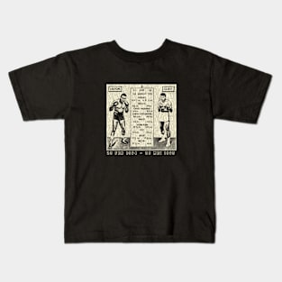 Muhammad Ali vs Sonny Liston - Cream Kids T-Shirt